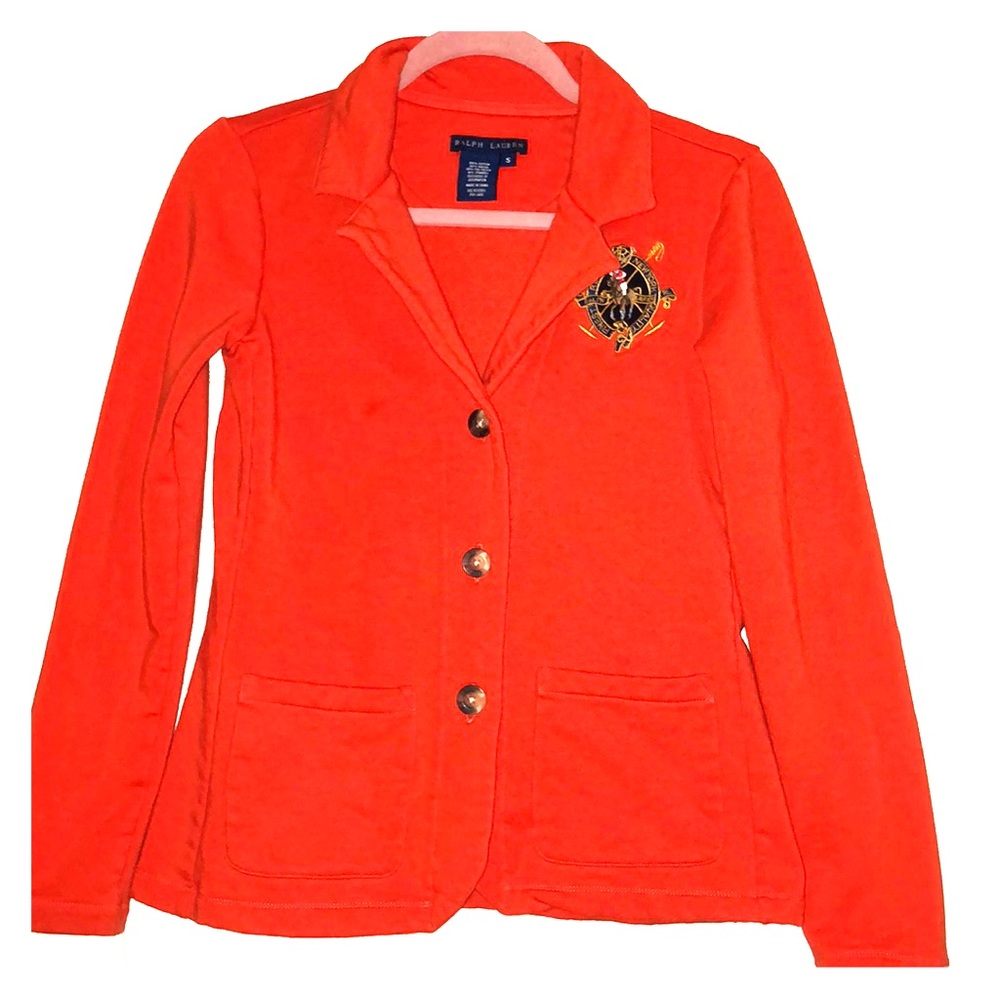 Women’s - Ralph Lauren - Orange Jacket - Small